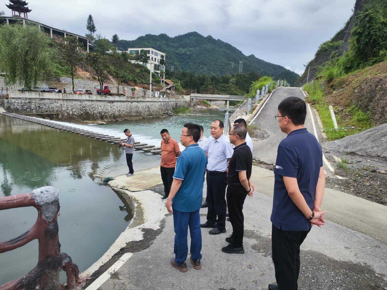 湘西州：贾珍文巡洗车河，保障安全度汛